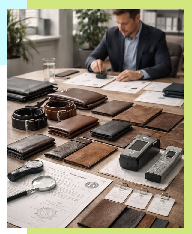 Сертификация кожаных изделий в Анапе от 12461 р. | Алешин-Нпа