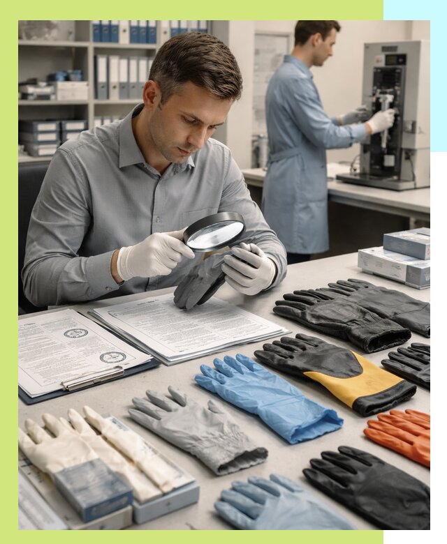 Сертификация перчаток и средств защиты продукции в Анапе