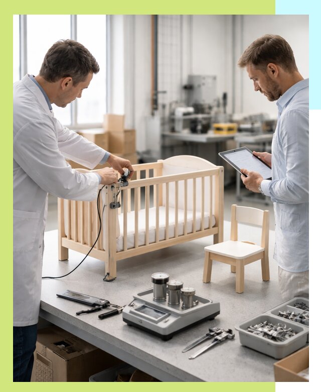 Сертификация детской мебели и проверка безопасности в Анапе