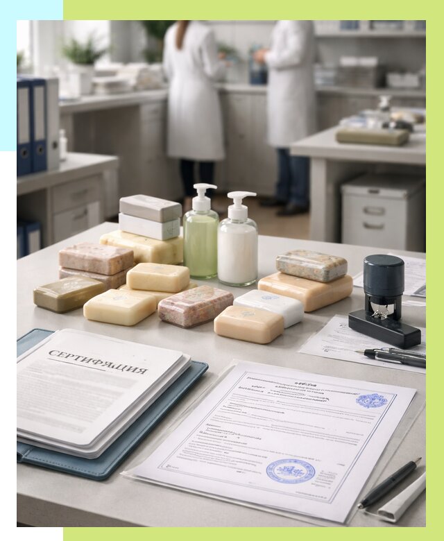 Сертификация мыла и сертификат на мыло в Анапе от 12461 | Алешин-Нпа