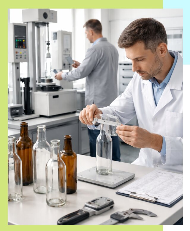 Сертификация стеклянных бутылок и сопутствующей упаковки в Анапе