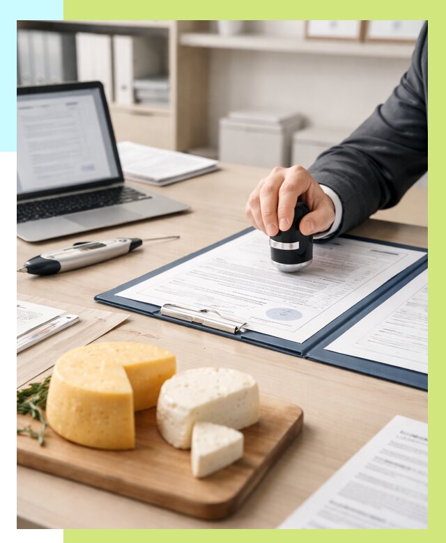 Сертификация сыров в Анапе от 15576 р | Сертификат на сыр Алешин-Нпа