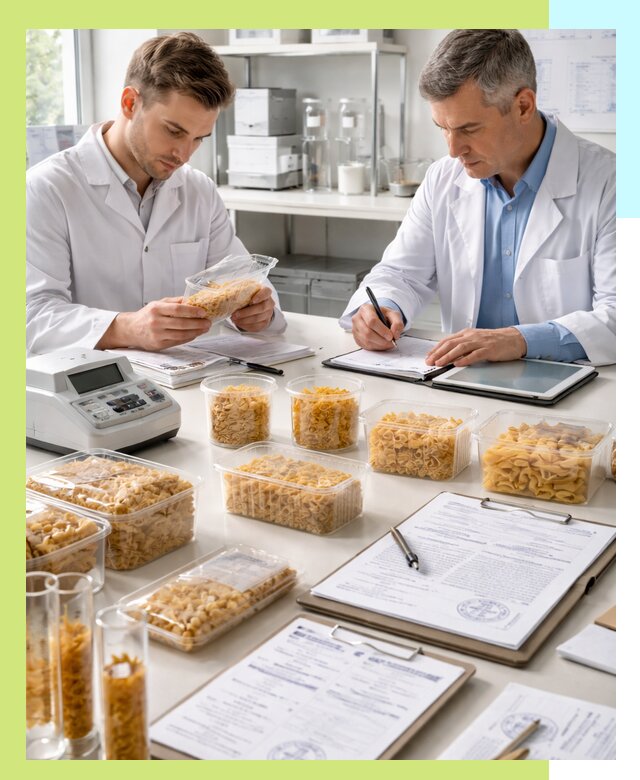 Сертификация макаронных изделий и технологической документации в Анапе