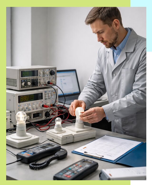 Сертификация ламп и светильников в Анапе по нормативам