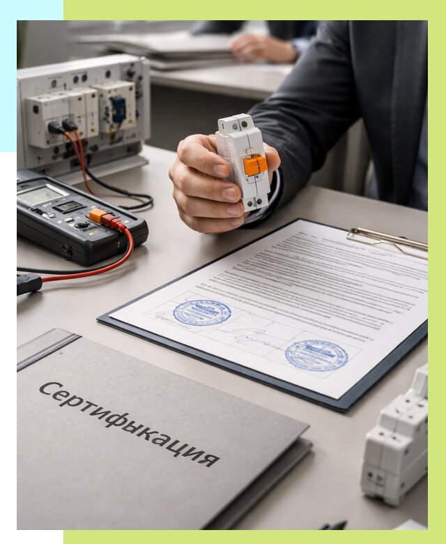 Сертификация выключателей под ключ в Анапе от 15576 р. | Алешин-Нпа