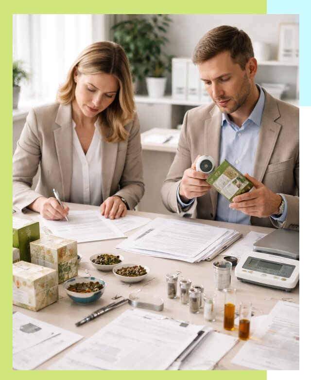 Разработка ТУ на чай и маркировку продукции в Анапе