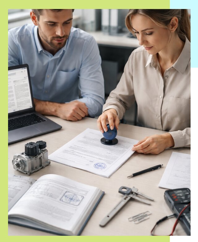 Выдача паспорта изделия и техническая экспертиза продукции в Анапе