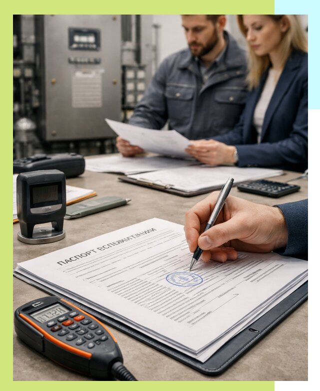 Оформление паспорта эксплуатации оборудования в Анапе