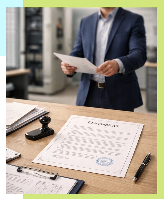 Сертификат на оборудование в Анапе от 15576 р. | Алешин-Нпа