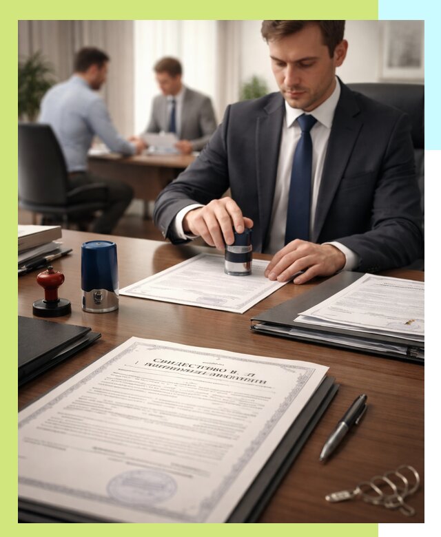 Оформление свидетельства о государственной регистрации в Анапе