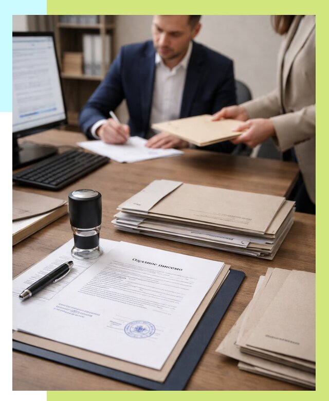 Отказное письмо для таможни в Анапе от 3115 р, Алешин-Нпа