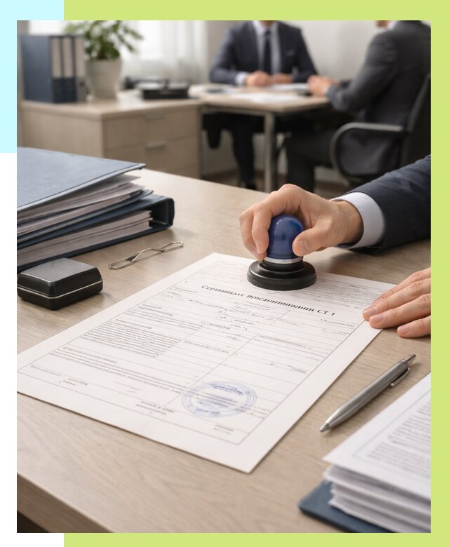 Сертификат происхождения СТ 1 в Анапе от 4673 р. | Алешин-Нпа