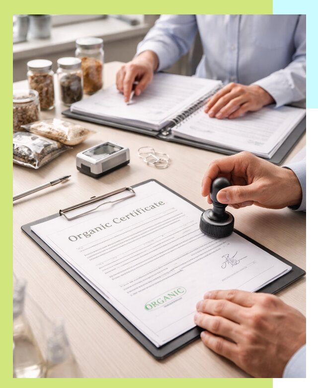 Получение органик сертификата для продукции в Анапе