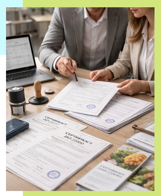 Сертификат ISO 22000 в Анапе от 41536 р. под ключ | Алешин-Нпа