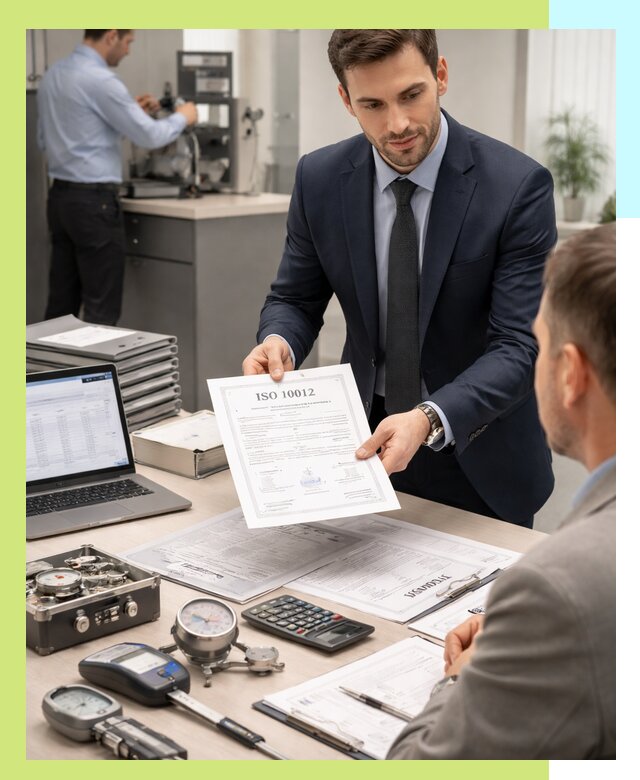 Выдача сертификата ISO 10012 по требованиям метрологии в Анапе