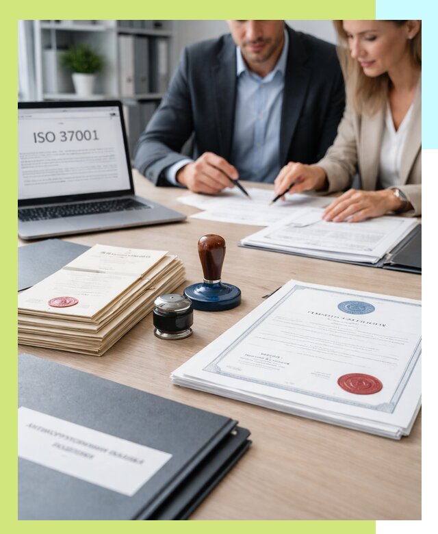 Получение сертификата ISO 37001 по системе борьбы с коррупцией в Анапе